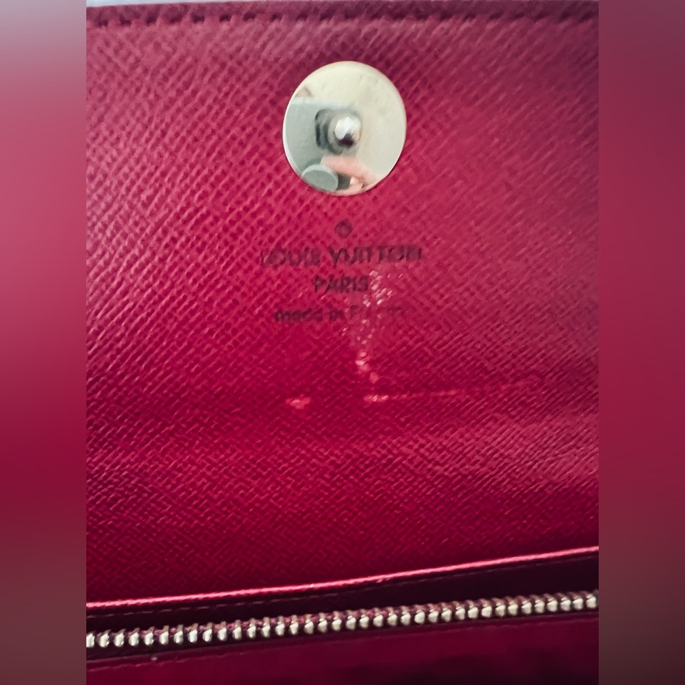 Louis Vuitton Multicolor Monogram Wallet with Gold Chain - Picture 9 of 12